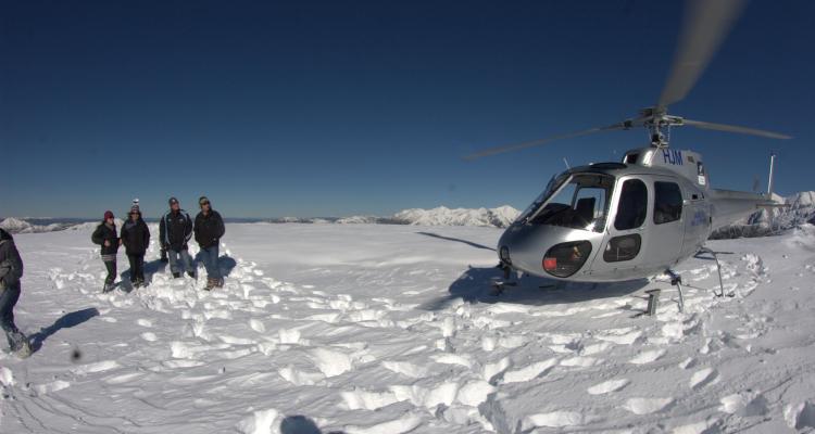hanmer helicopters snow